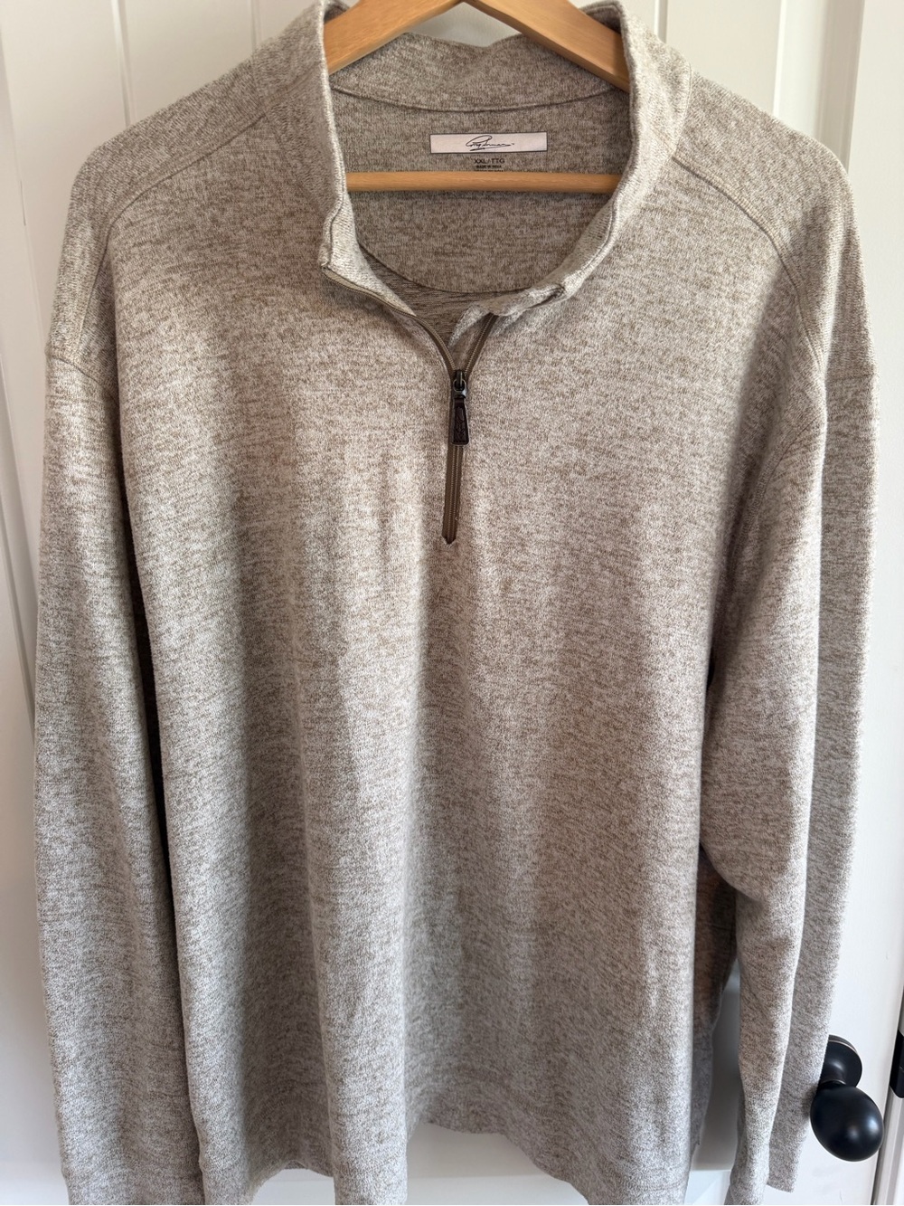 Greg Norman Collection Sand Half-Zip Pullover Golf Sweater